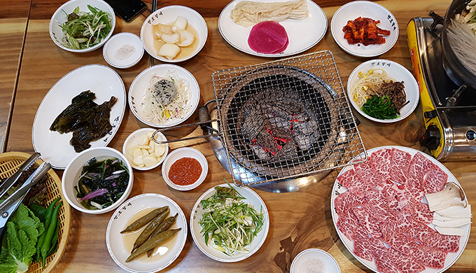 Manpo Hanwoo Galbi